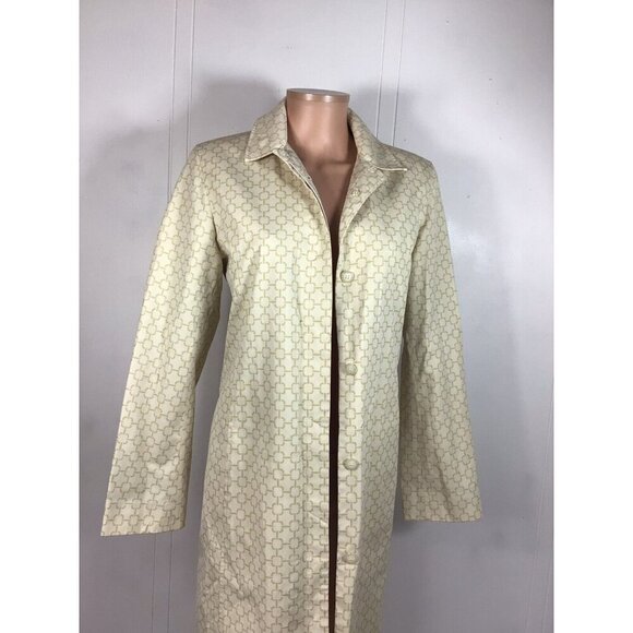 I Madison Trench Coat Jacket Womens Small - Picture 2 of 8